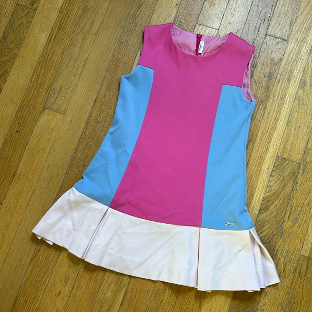 Fendi Color Block Dress